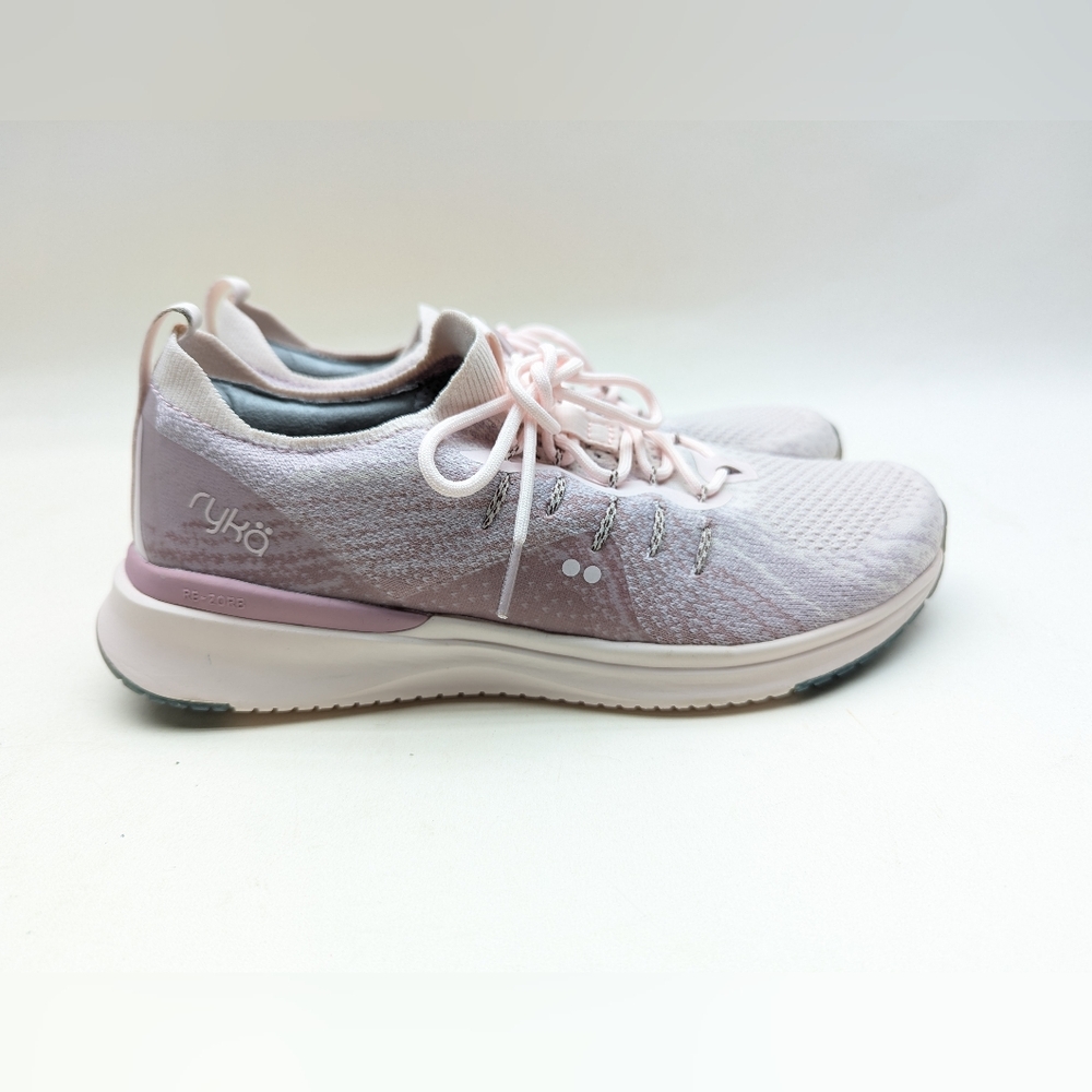 Ryka Pink Athletic Shoes with Breathable Mesh Upper and Cushioned Midsole